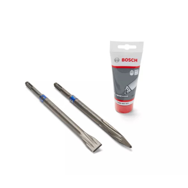 Conjunto 2 Cinceles + Grasa Bosch