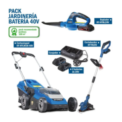 Pack jardinería Hyundai a batería 40V