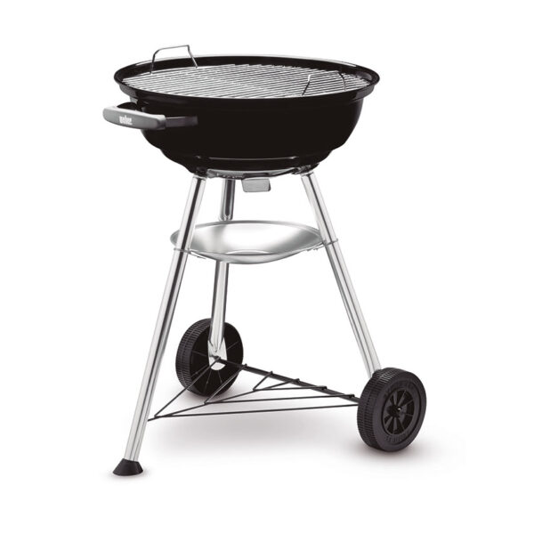 Pack barbacoa Weber Compact Kettle ø 47 cm y 3 kg briquetas - Imagen 9