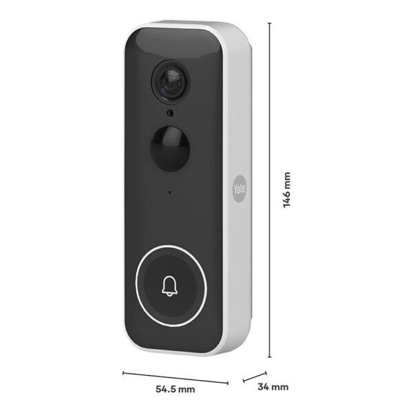 Timbre inteligente YALE Doorbell con video - Imagen 2