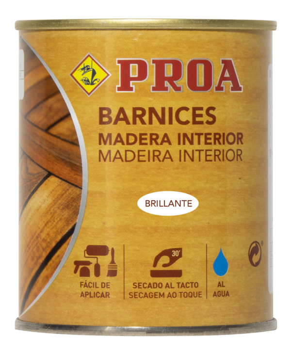 Barniz Brillante Agua Interior