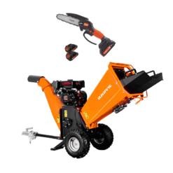 Biotrituradora Anova BIO70S 7HP - 4" - 100mm - Arranque Eléctrico + Motosierra a Batería 21V GRATIS!