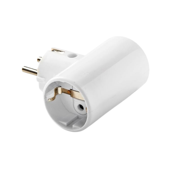 Adaptador enchufe TT Cerámica 16A-250V