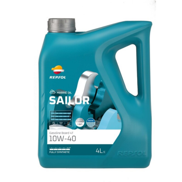 Aceite Repsol Náutico Sailor 4T 10W40 4Litros