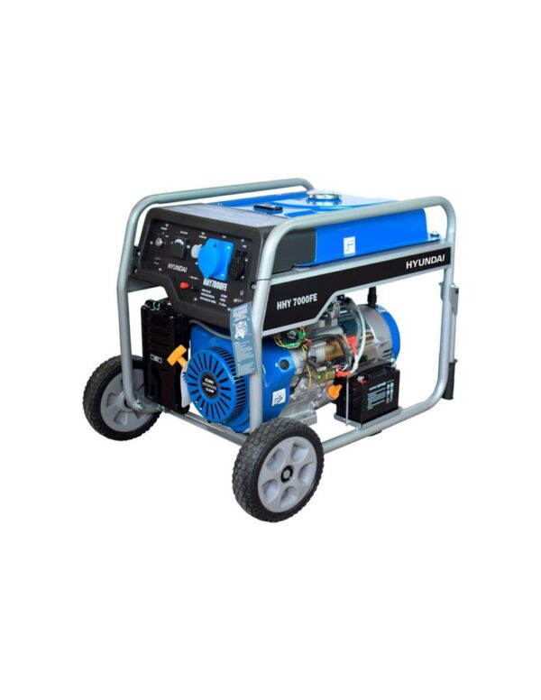 Generador Hyundai HHY7000FEK Monofásico a Gasolina con AVR
