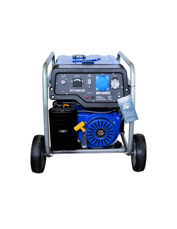 Generador Hyundai HHY7000FEK Monofásico a Gasolina con AVR - Imagen 2