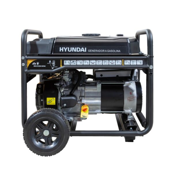 Generador gasolina Hyundai HY4110LK 3300 W con kit de ruedas - Imagen 2