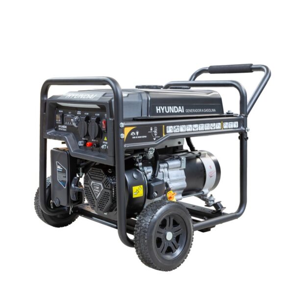 Generador gasolina Hyundai HY4110LK 3300 W con kit de ruedas - Imagen 3