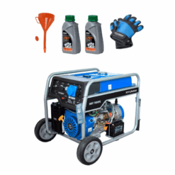 Generador Hyundai HHY7000FEK Monofásico a Gasolina con AVR + Regalo