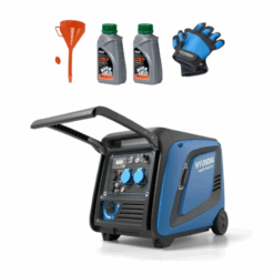 Generador Inverter Gasolina 3900W Hyundai HY3900SEI + Regalo
