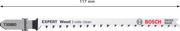 Hoja de sierra de calar EXPERT Wood 2-side clean T308BO - Imagen 8