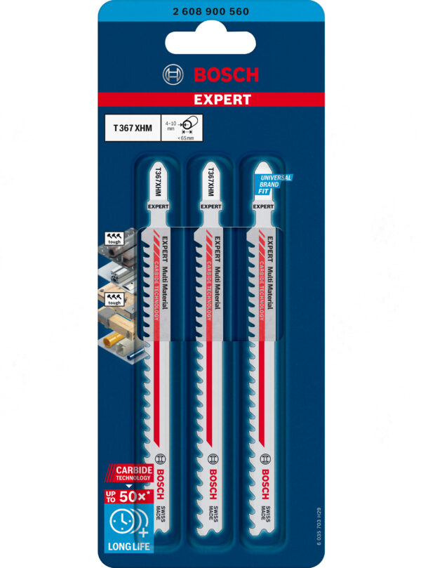 Hoja de sierra de calar EXPERT Multi Material Thick and Thin T367XHM - Imagen 4