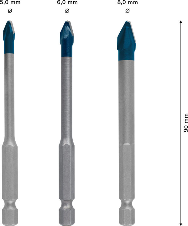 Set de brocas EXPERT HEX-9 Hard Ceramic - Imagen 8