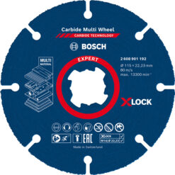 Disco de corte EXPERT Carbide Multi Wheel para amoladoras pequeñas, X-Lock