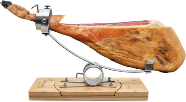 Soporte Jamonero Basculante 360º con Cabezal Giratorio 3 Claveles - Imagen 3