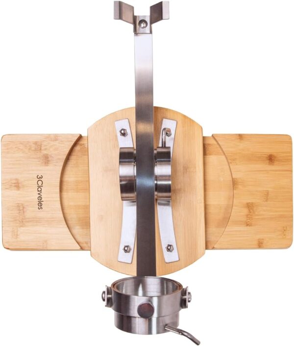 Soporte Jamonero Basculante 360º con Cabezal Giratorio 3 Claveles - Imagen 2