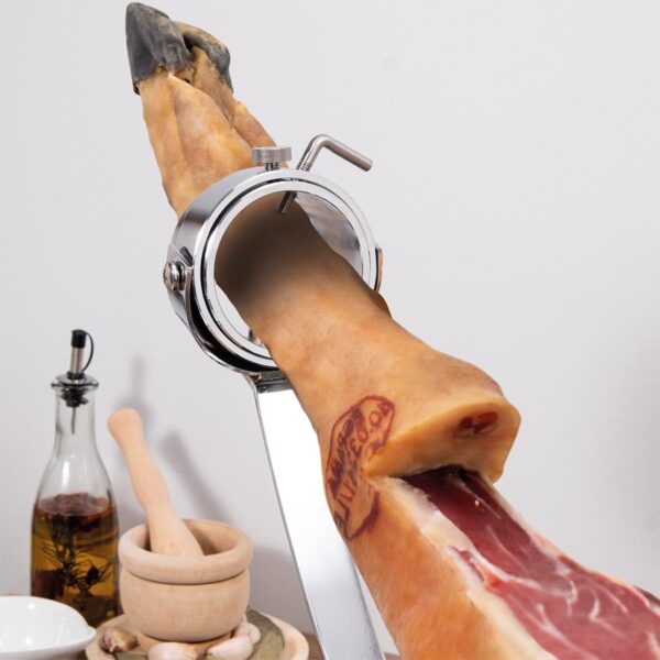 Soporte Jamonero Basculante 360º con Cabezal Giratorio 3 Claveles - Imagen 6