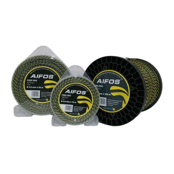 Nylon Trenzado de Corte Profesional Aifos para Desbrozadora
