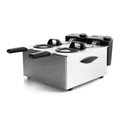 Freidora Eléctrica Doble 3,5 Lts 2x2000 W Lacor 69170