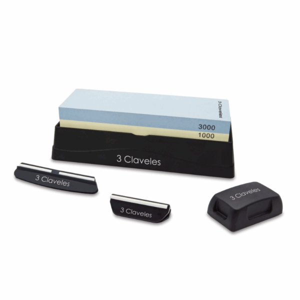 Piedra de Afilar 1000/3000 con Accesorios 3 Claveles 9428