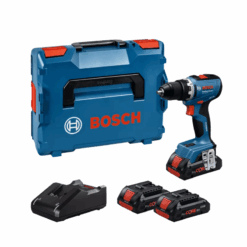 Atornillador Bosch GSR 18V-65 + 3 baterías ProCORE18V 4.0Ah + Cargador rápido en L-Boxx