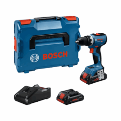 Atornillador Bosch GSR 18V-65 + 2 baterías ProCORE18V 4.0Ah + Cargador rápido en L-Boxx