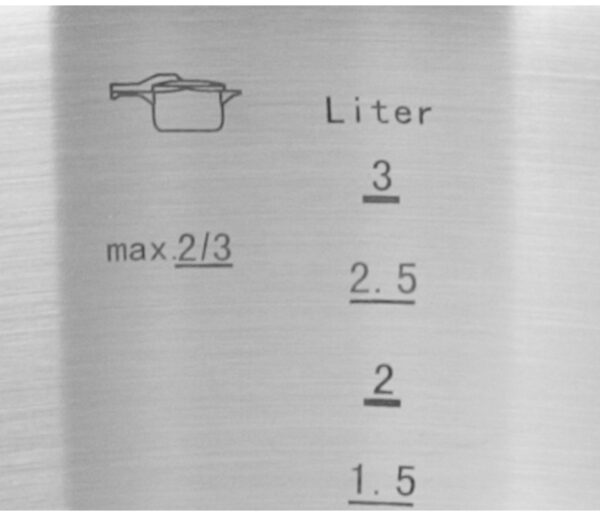 Olla a presión Tempo 6 L Lacor 71866 - Imagen 3