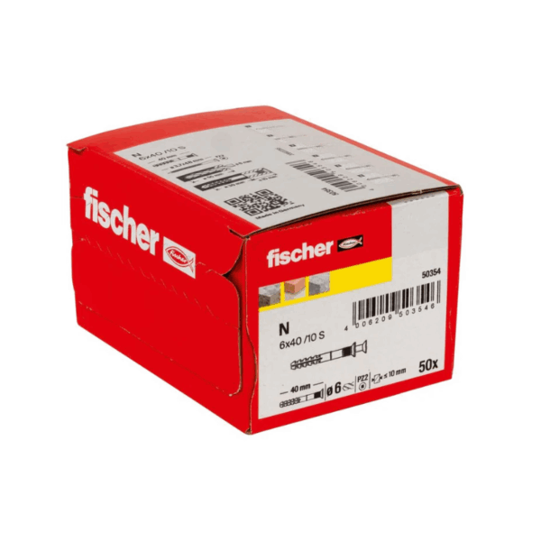 Taco Clavo N 6 x 40/10 S – 50 uds.