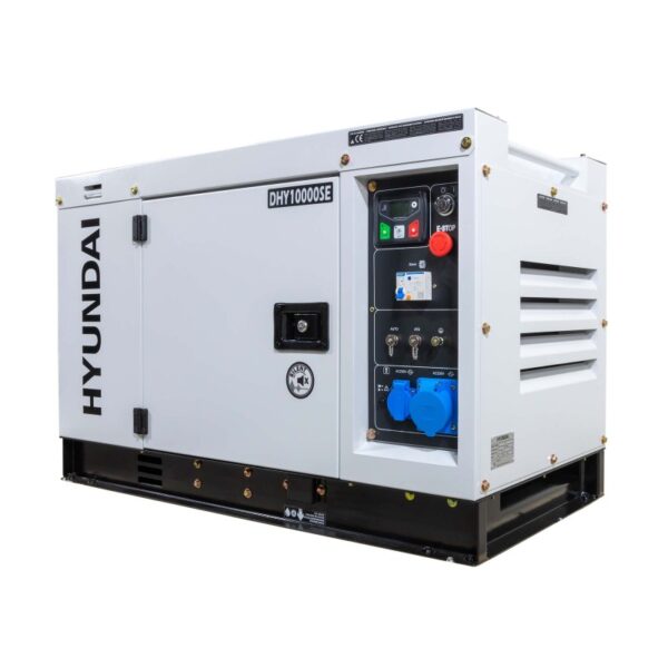 Generador eléctrico Hyundai DHY10000SE diésel 230 V / 8.5 kW - Imagen 2