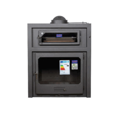 Chimenea de leña con horno London 80 Alumetal Joyma
