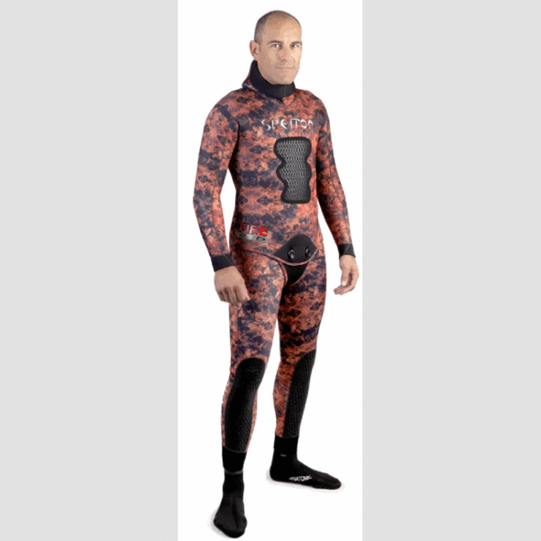 Traje Fire Red Fussion 7 mm - Spetton