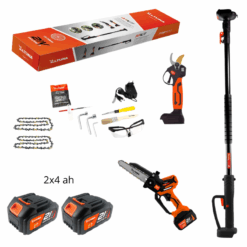 Kit Altuna PRO AF28+ AF180+ 2 baterias 4  ah+ Pértiga telescópica