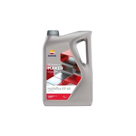 Aceite Hidráulico Repsol Maker Hidroflux EP 46 5 Lts. 1 Aceite Hidráulico Repsol Maker Hidroflux EP 46 5 Lts.