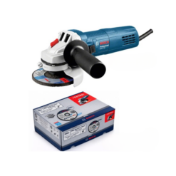 Inicio 108 Amoladora Bosch GWS 750 + pack 200 discos corte inox PRO 115 x 1 mm