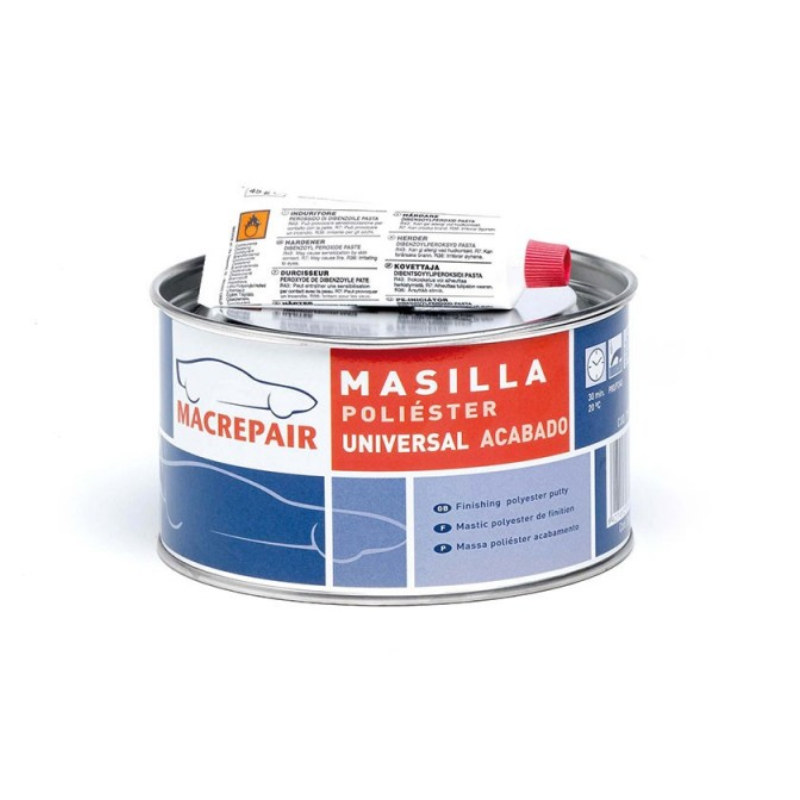 Masilla poliéster especial acabado MacRepair 2 kg Miarco 7995 1 Masilla poliéster especial acabado MacRepair 2 kg Miarco 7995