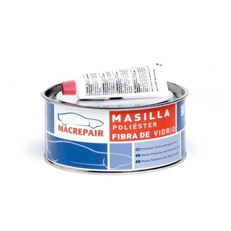 Masilla poliéster reforzada con fibra de vidrio MacRepair 0,9 kg Miarco 7994 1 Masilla poliéster reforzada con fibra de vidrio MacRepair 0,9 kg Miarco 7994
