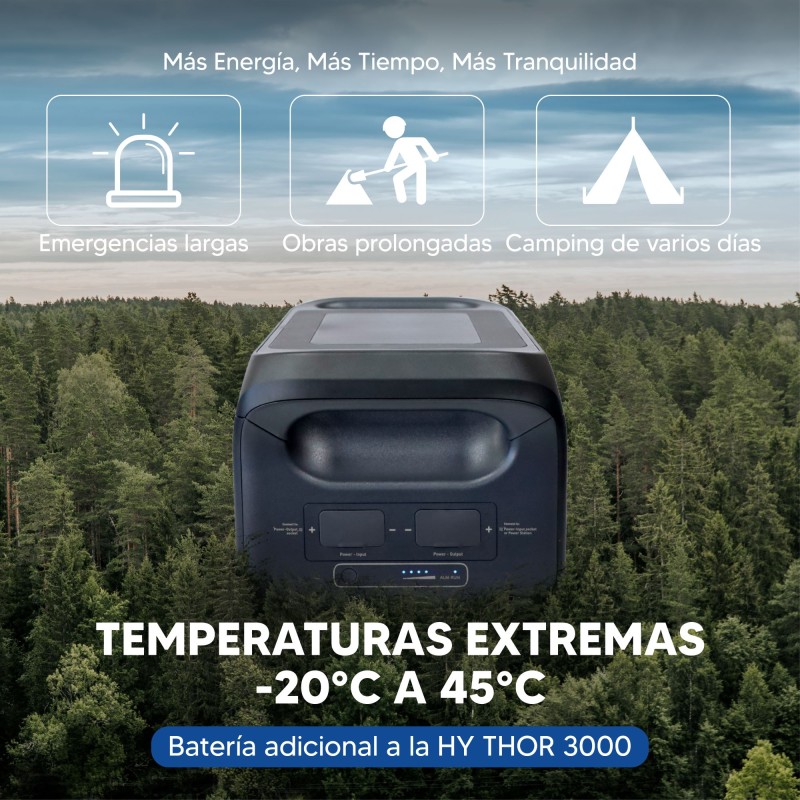 Batería de Expansión HYUNDAI THOR 3000 LiFePO4 2560 Wh 5 Batería de Expansión HYUNDAI THOR 3000 LiFePO4 2560 Wh - Imagen 5