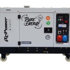 DG10000SET Generador Diésel Insonorizado ITCPower Full Power 7,6KW(230)/10,6KVA(400 v)