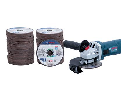 Amoladora Bosch GWS 750 + pack 200 discos corte inox PRO 115 x 1 mm 2 Amoladora Bosch GWS 750 + pack 200 discos corte inox PRO 115 x 1 mm - Imagen 2