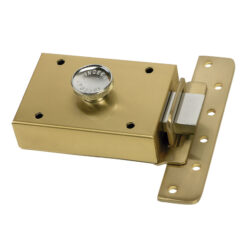 Cerradura sobreponer INCECA modelo 303 llave plana - Acabado/s Cromo