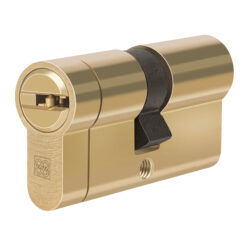 Cilindro alta seguridad CADENA88 serie MPRO latonado doble embrague - Medida/s 31-35 mm