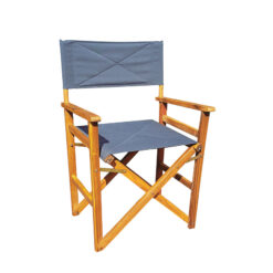 Juego de 2 sillones director plegable de jardín Mediterráneo