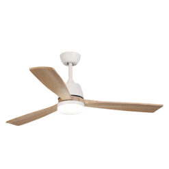 Ventilador techo HABITEX 53NW con luz blanco