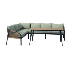 Conjunto esquinero para jardín Soe