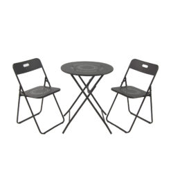 Conjunto plegable metálico Grace