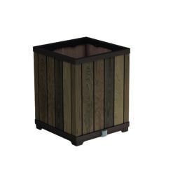 Maceta deco cuadrada KETER 45,5x45,5 cm