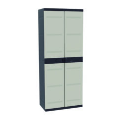 Armario de resina PLASTIKEN Titanium 4 estantes 70cm