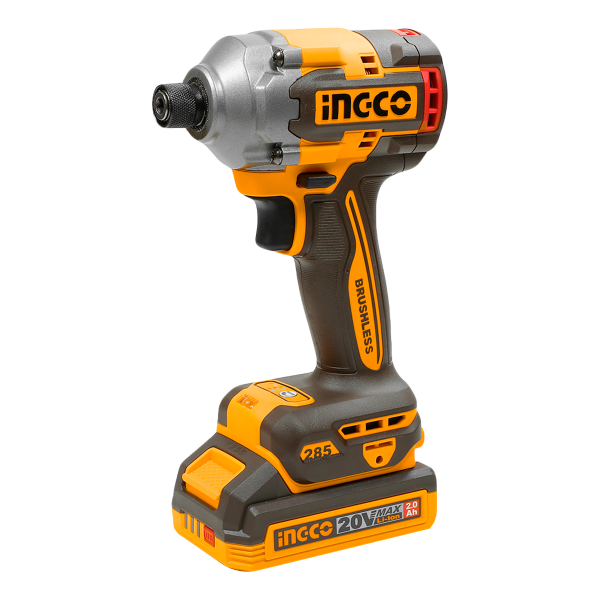 Atornillador impacto Li-Ion 20V Ingco 285 Nm CIRLI2028E 3 Atornillador impacto Li-Ion 20V Ingco 285 Nm CIRLI2028E - Imagen 3