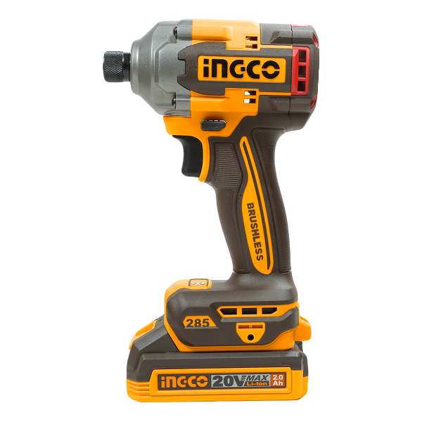 Atornillador impacto Li-Ion 20V Ingco 285 Nm CIRLI2028E 2 Atornillador impacto Li-Ion 20V Ingco 285 Nm CIRLI2028E - Imagen 2