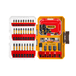 Inicio 112 Set 51 puntas de impacto + porta puntas Ingco AKDL25106